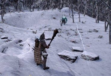 Aska Invasion Guide - A Follower Charging at the Village During a Winter Invasion