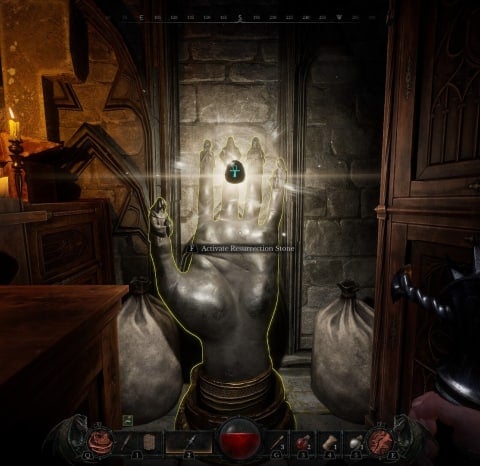 Image of a Revive Shrine in Dungeonborne