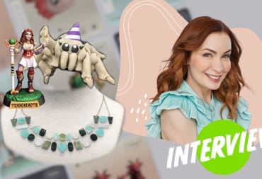 Felicia Day's headshot along with a number of models from FeliciaDay3D