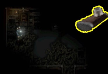 How to Get the Torch in Conscript - Cover Image Using the Torch Flashlight Underground with the Torch Icon Highlighted and Enlarged