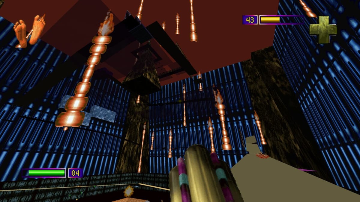 Po'ed: Definitive Edition showcasing a platforming segment.